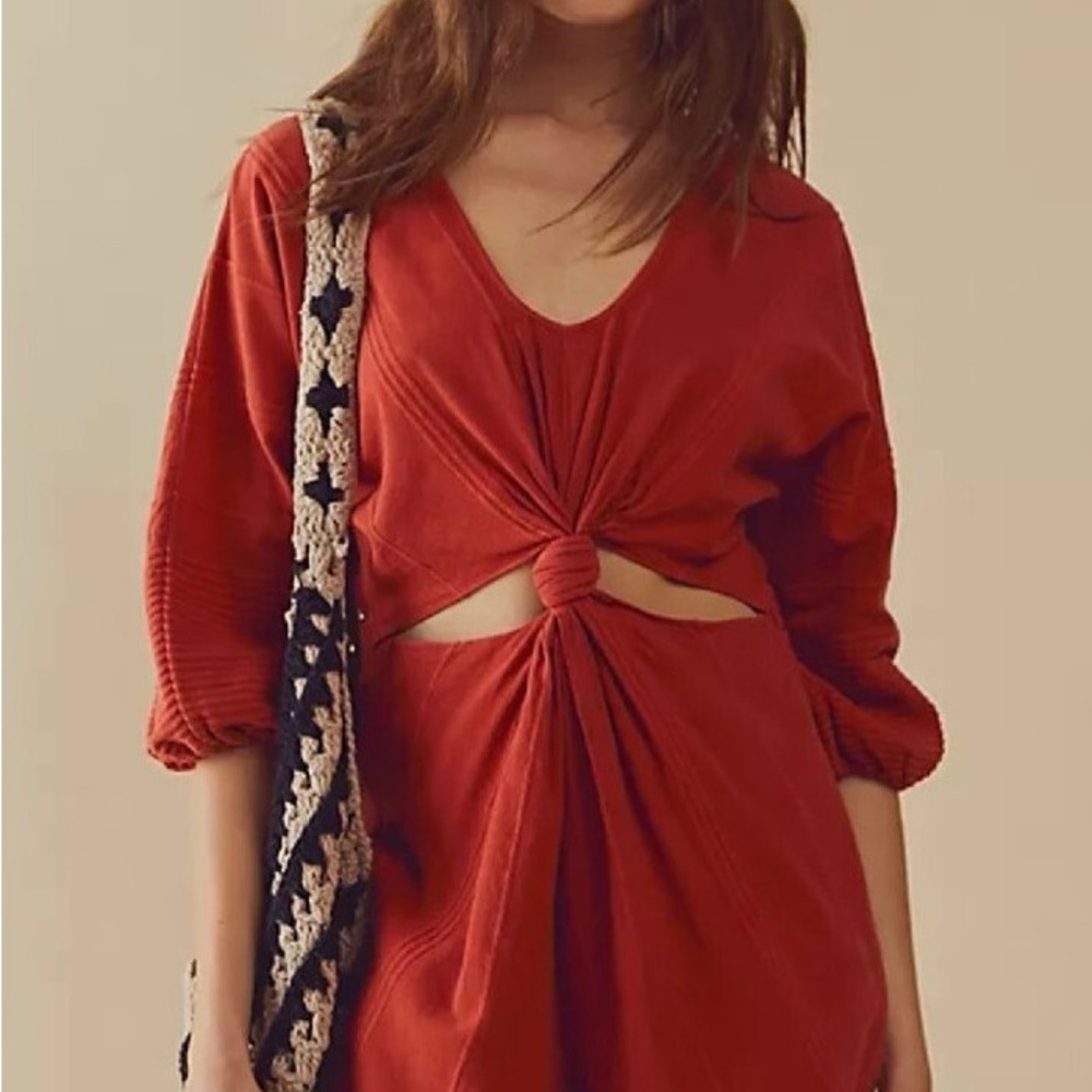 Free People Knotty But Nice Rompers